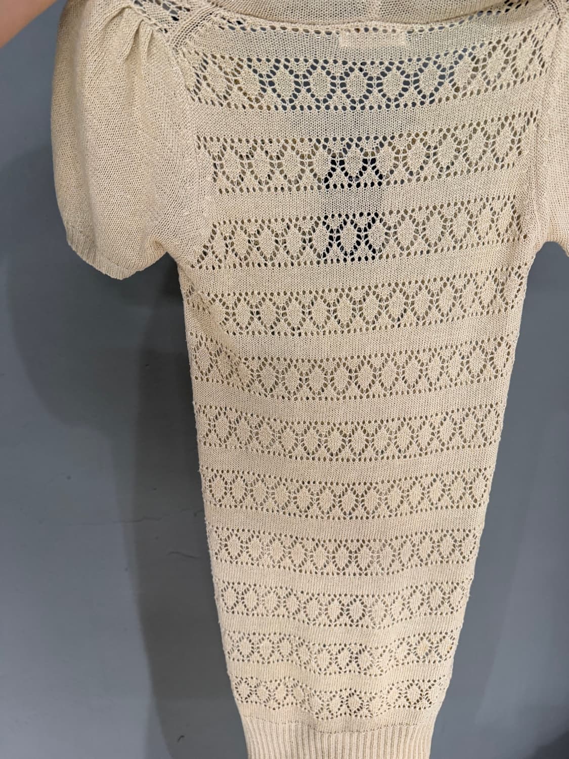 punching detail hood long top 상품이미지7