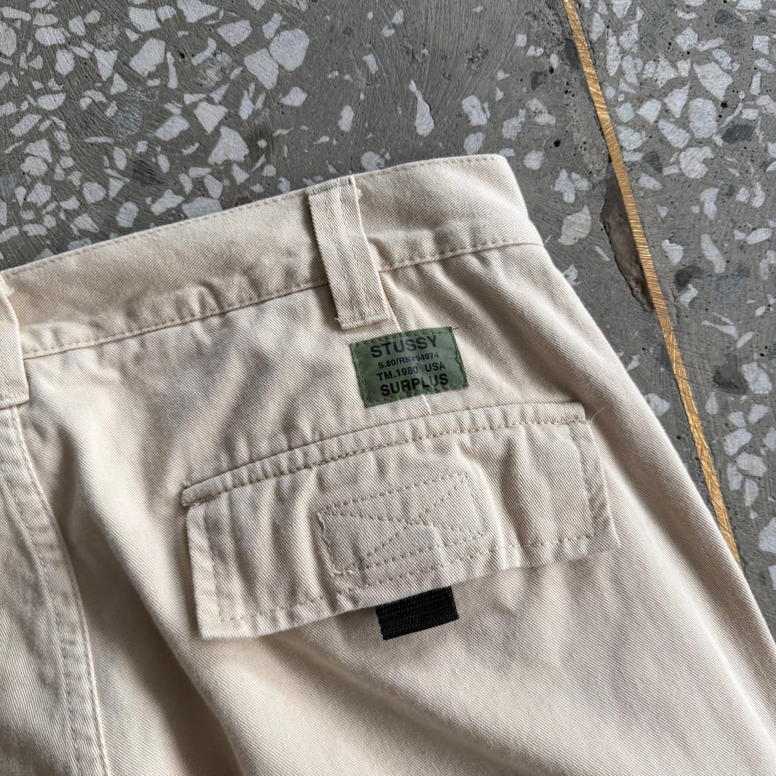 90-00s 올드 스투시 카고 팬츠 상품이미지9