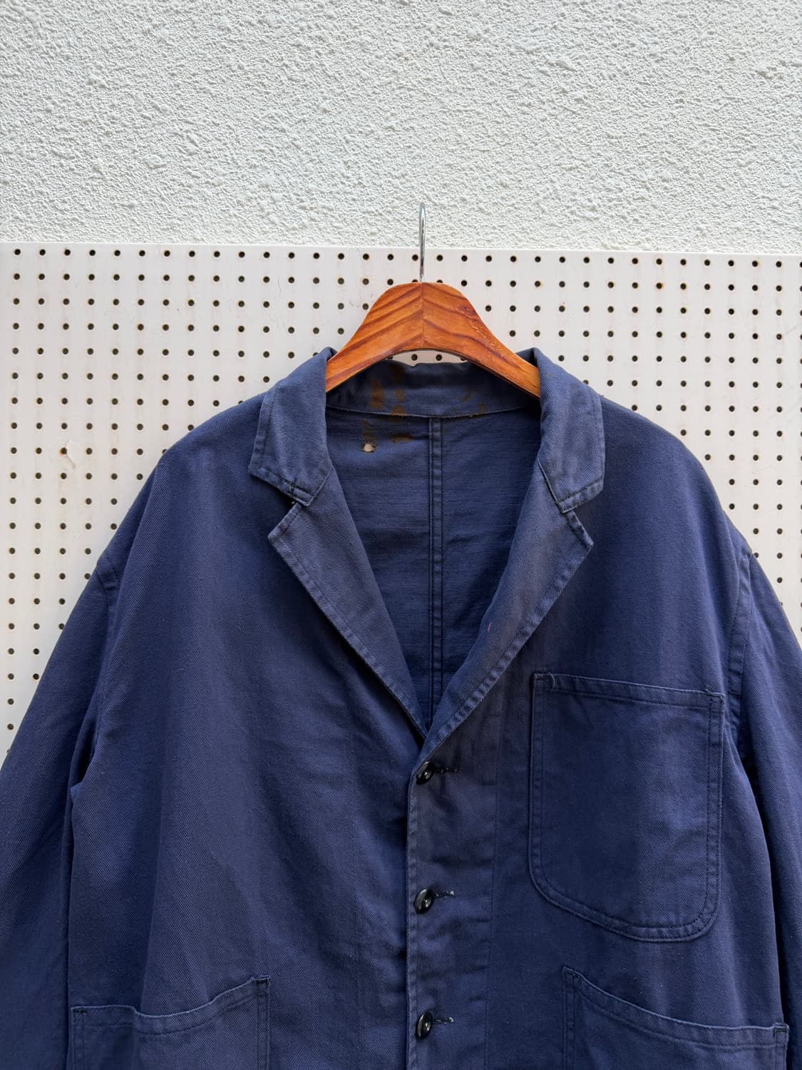 1960s FADED CHANGE BUTTON 올드모델 프렌치워크자켓 상품이미지5