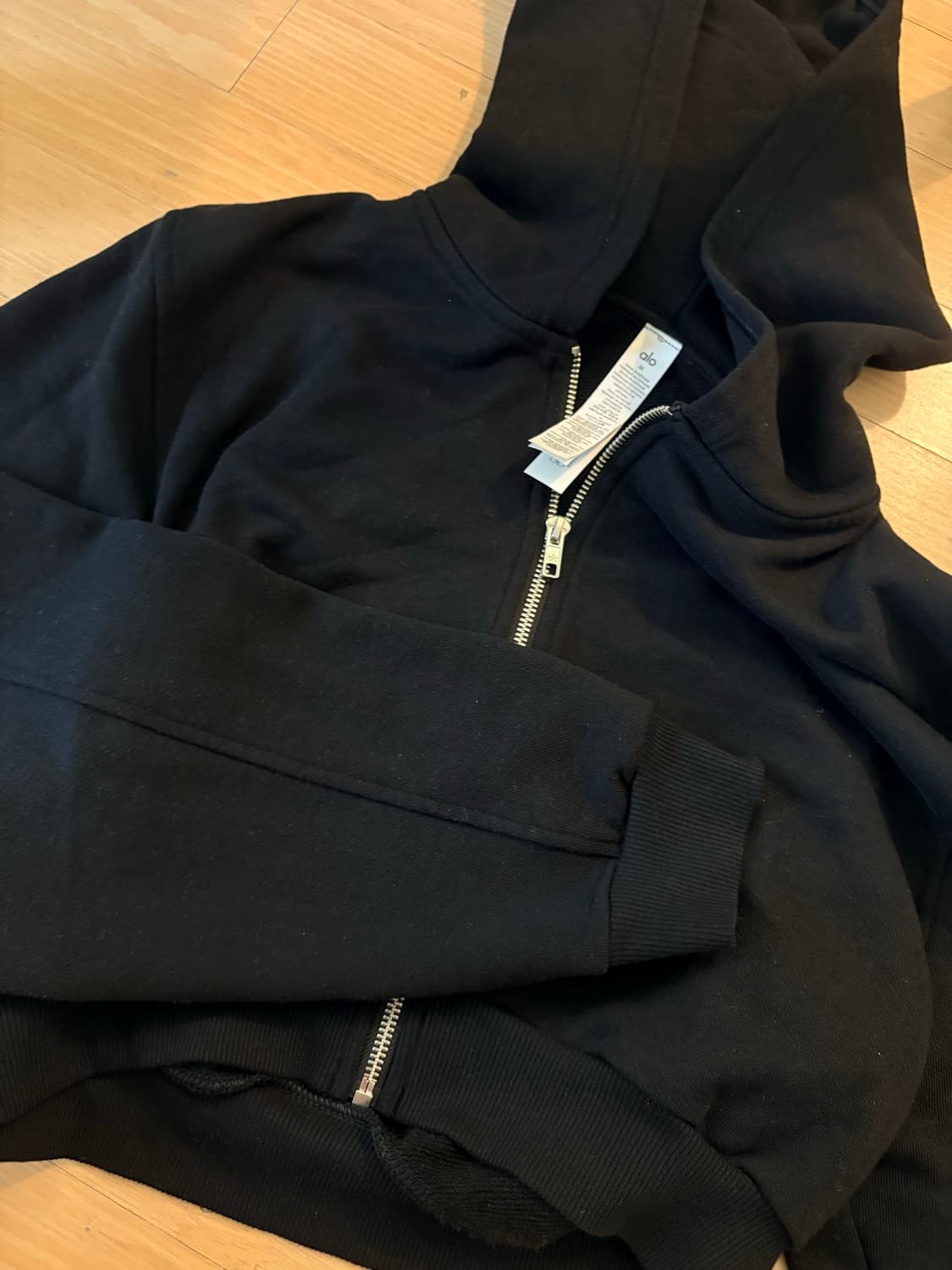 알로 요가 크롭 후드집업 m - sweet escape zip up ho 상품이미지6
