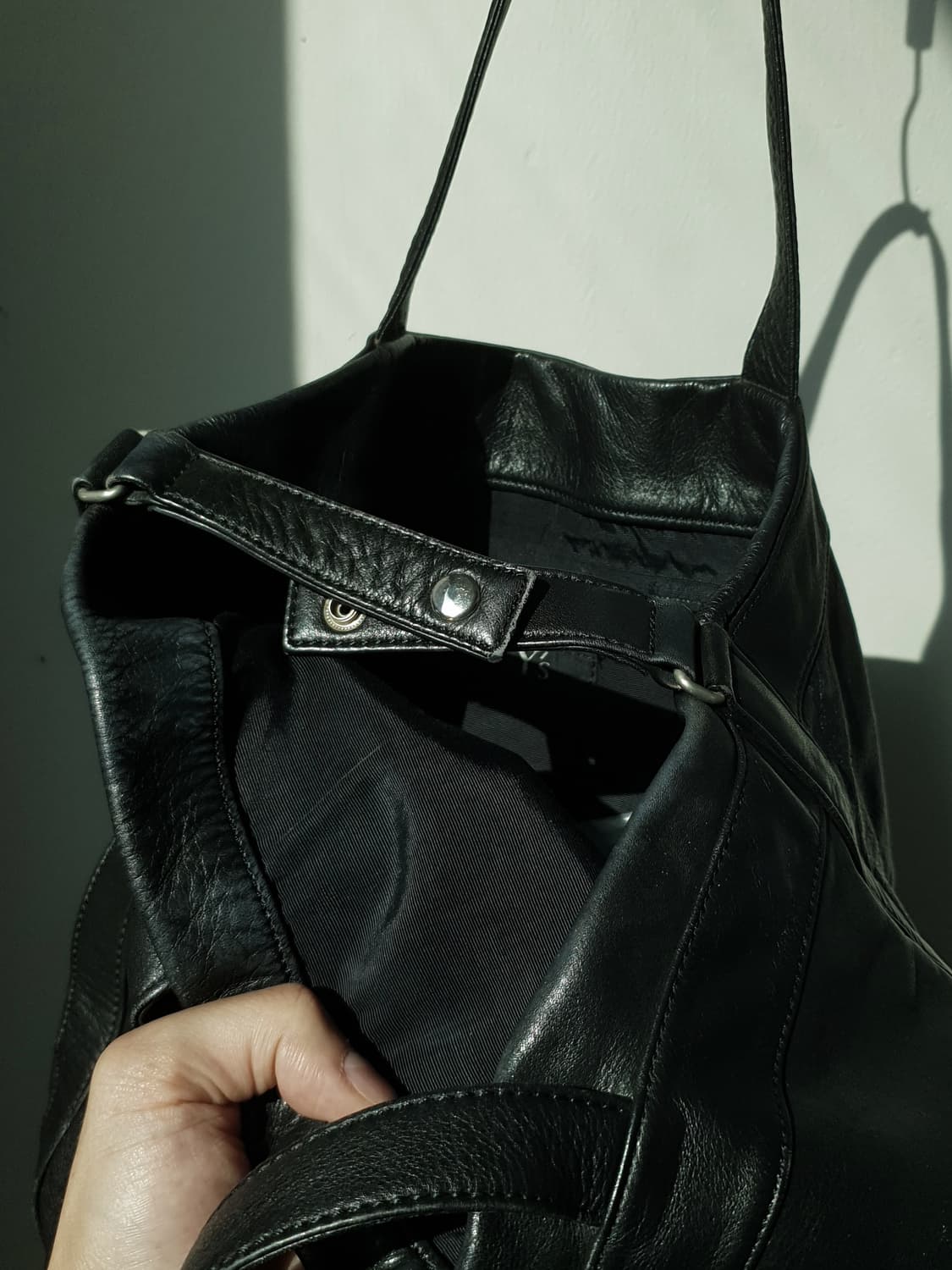 90s Y's Leather Bag by Yohji Yamamoto 상품이미지4