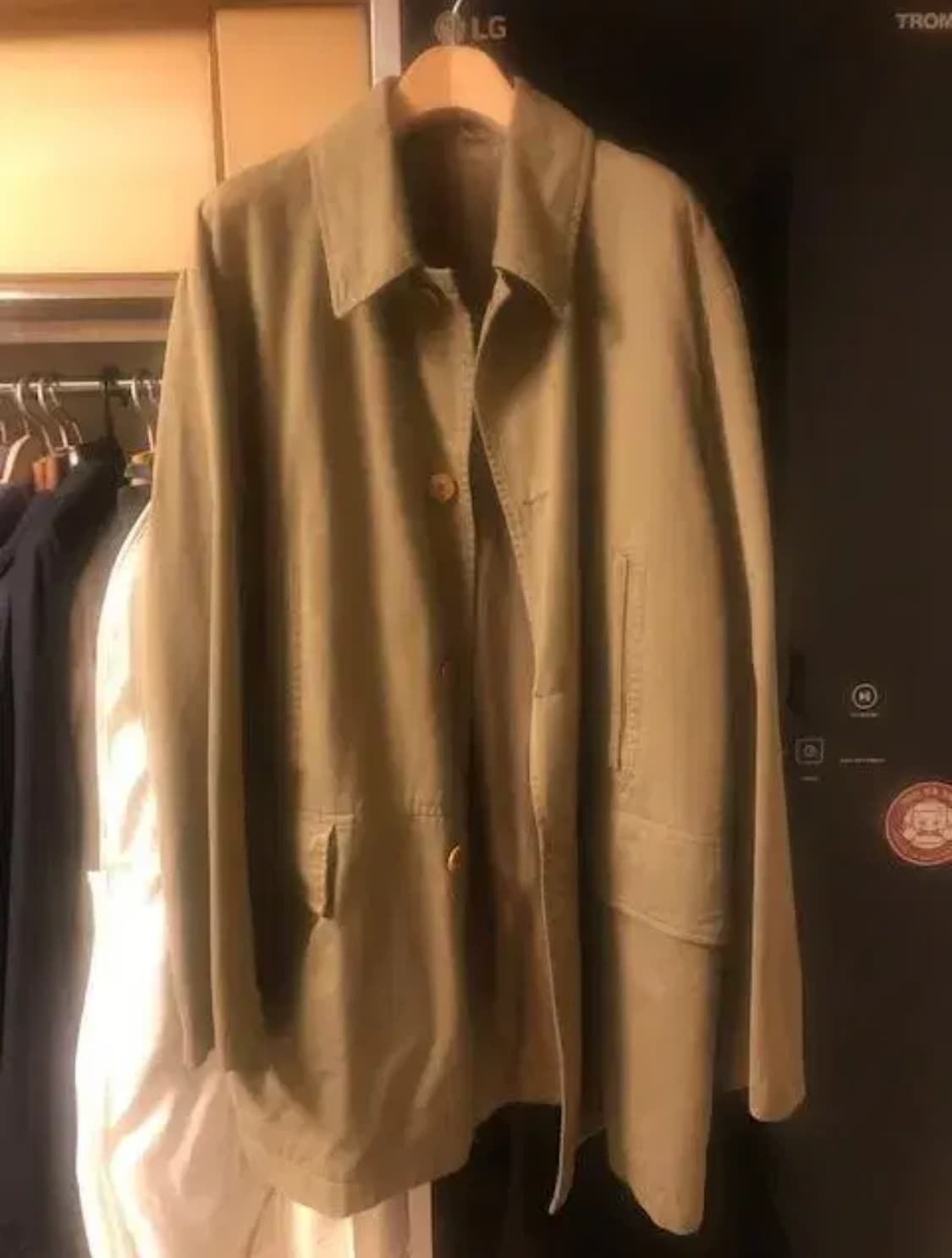 comoli 코모리 코튼 개버딘 워싱 코트 상품이미지3