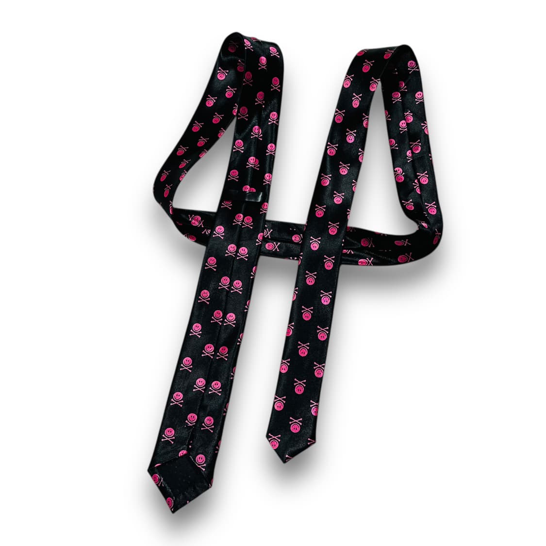 Funk Smile Skull Logo Vintage Dark Tie 상품이미지4