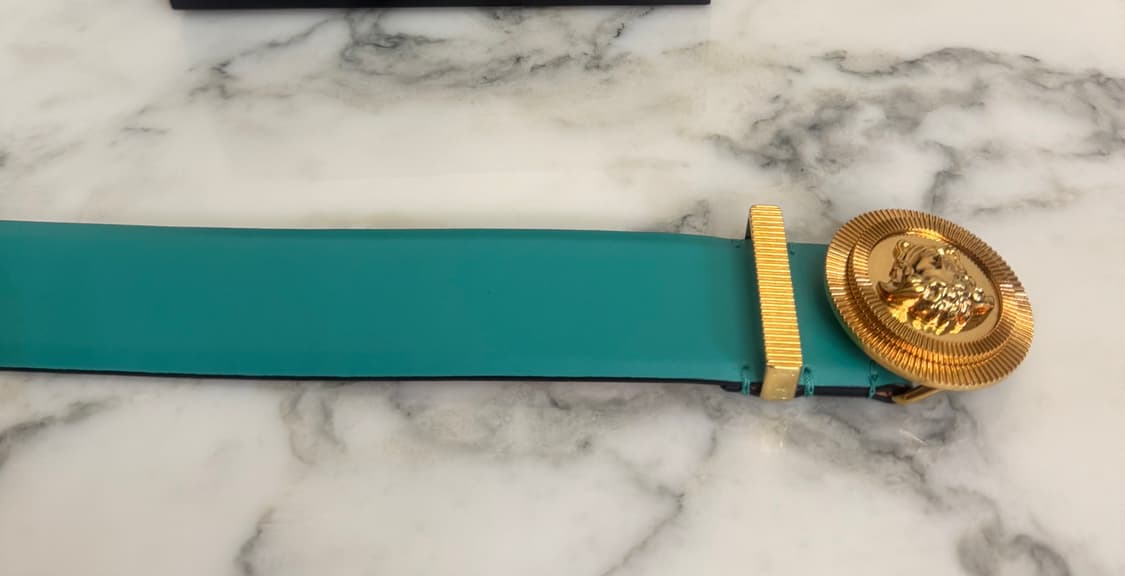 versace  메두사헤드 가죽벨트 상품이미지5
