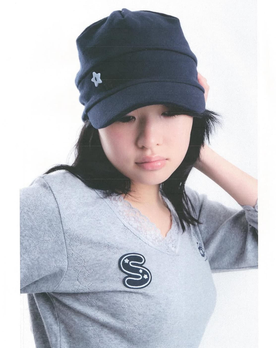 Shalomclub shy hat navy 상품이미지1