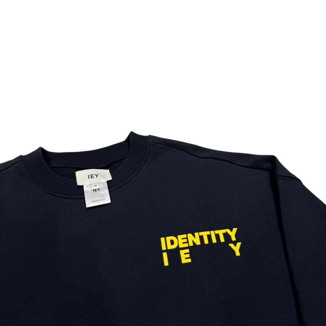 lEY 이에이 리버서블 로고 스웻셔츠 맨투맨 네이비 M 상품이미지2
