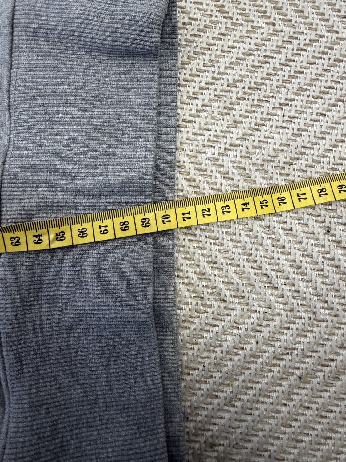 정품) 앤더슨벨 회색 후드티 L 상품이미지8