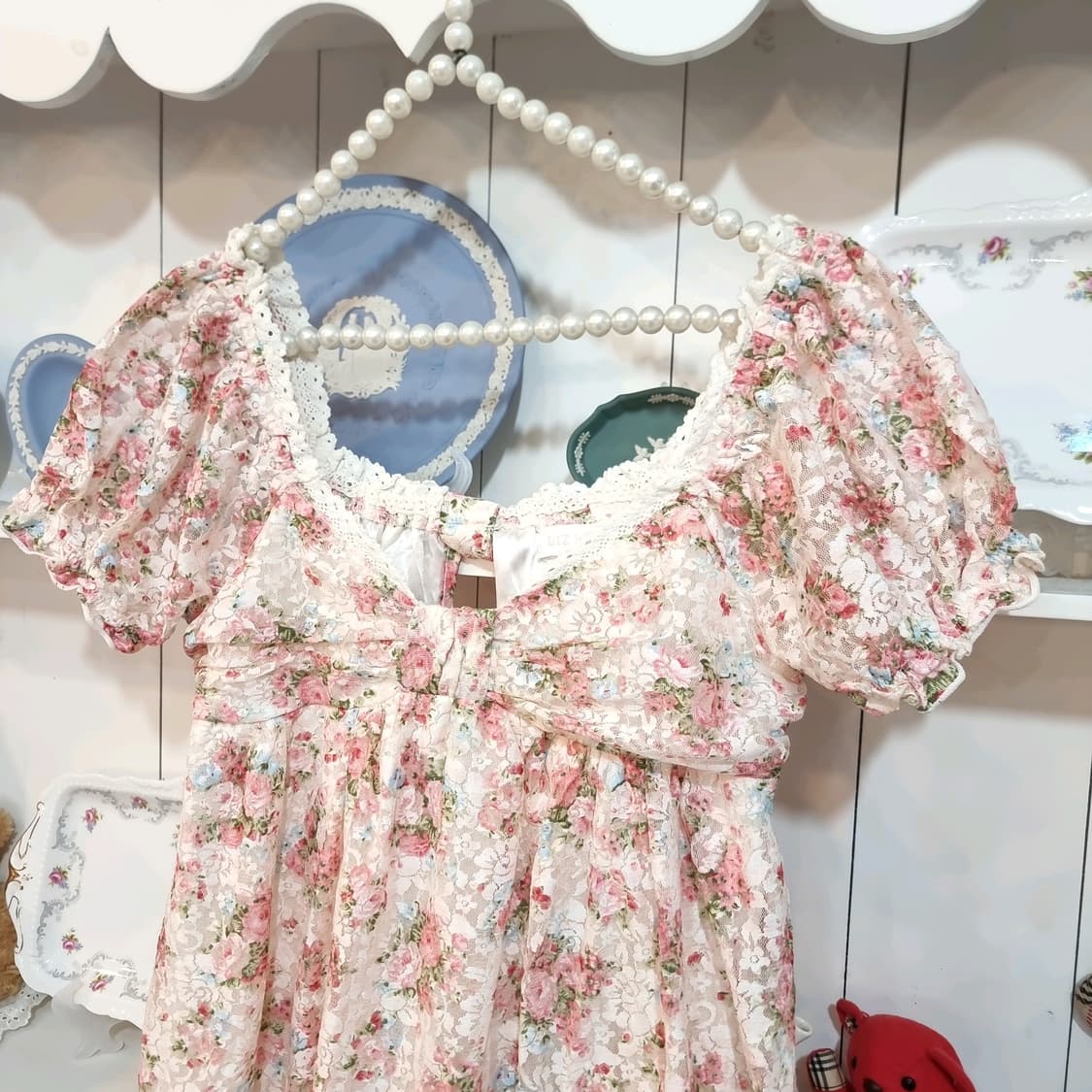 리즈리사(LIZ LISA) 로즈가든 레이스 플라워 원피스 상품이미지2