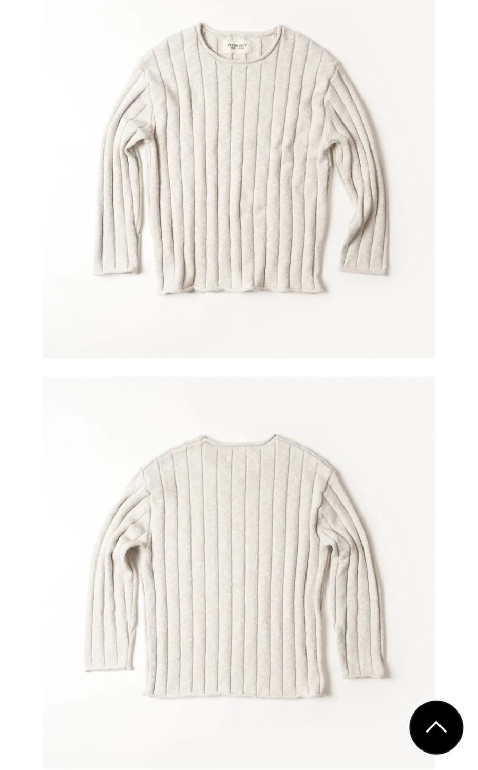 플리즈프로젝트 STRUCTURED RIBBED KNIT, MELANGE 상품이미지4