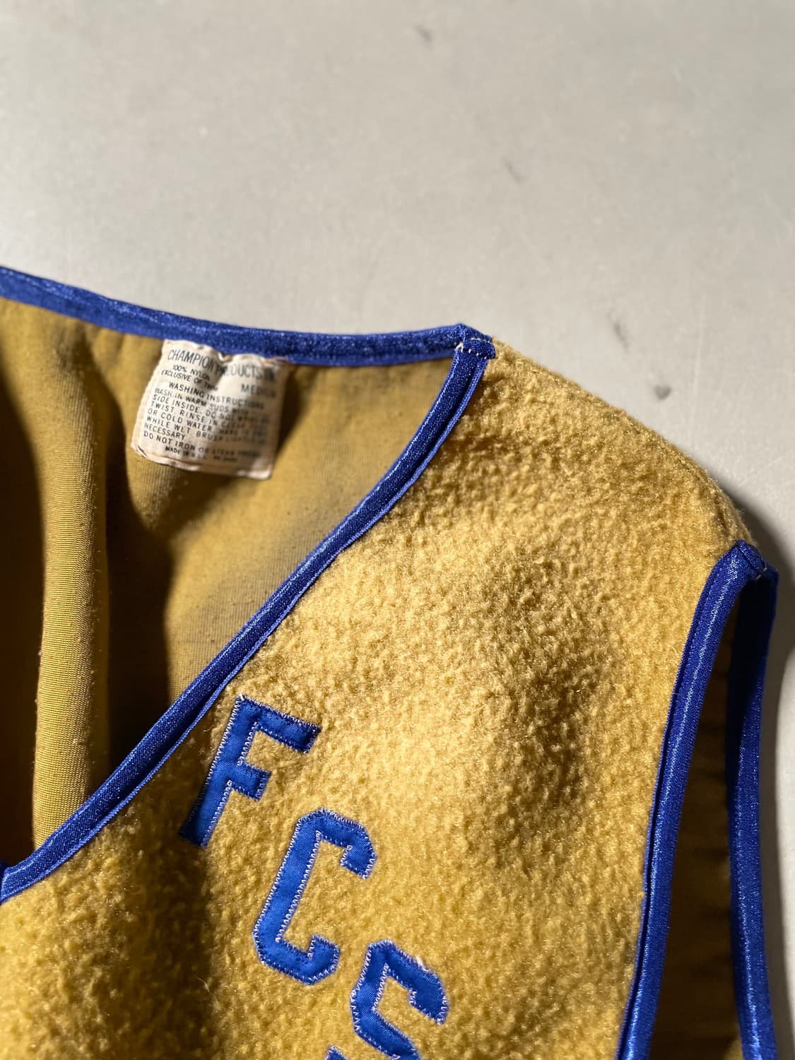 70‘s 챔피온 Vintage Fleece Vest 상품이미지2