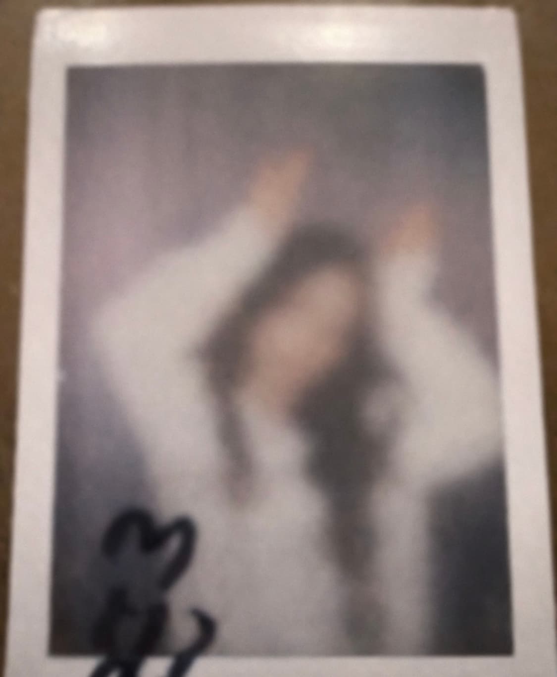 아이들 미연 친필싸인 폴라 상품이미지1