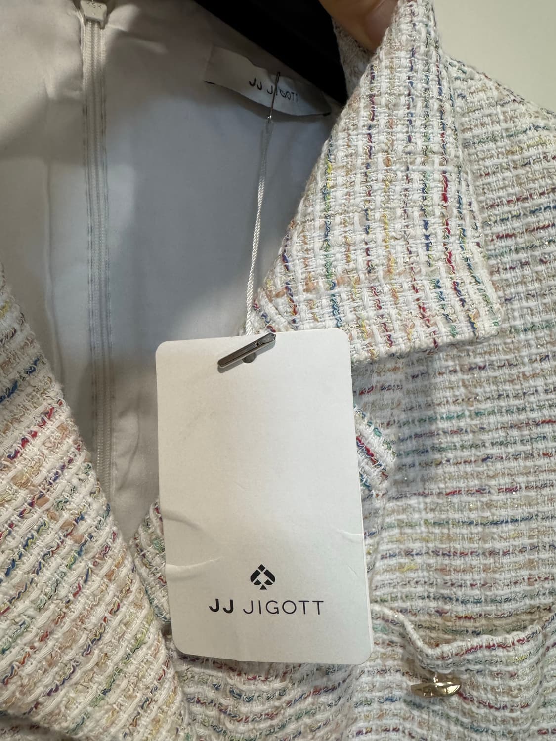 새상품 JJ 지고트 트위드 머메이드 원피스 상품이미지3