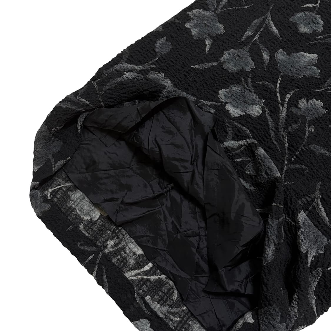 00s 미니멀무드 플라워 자카드 롱스커트 상품이미지4