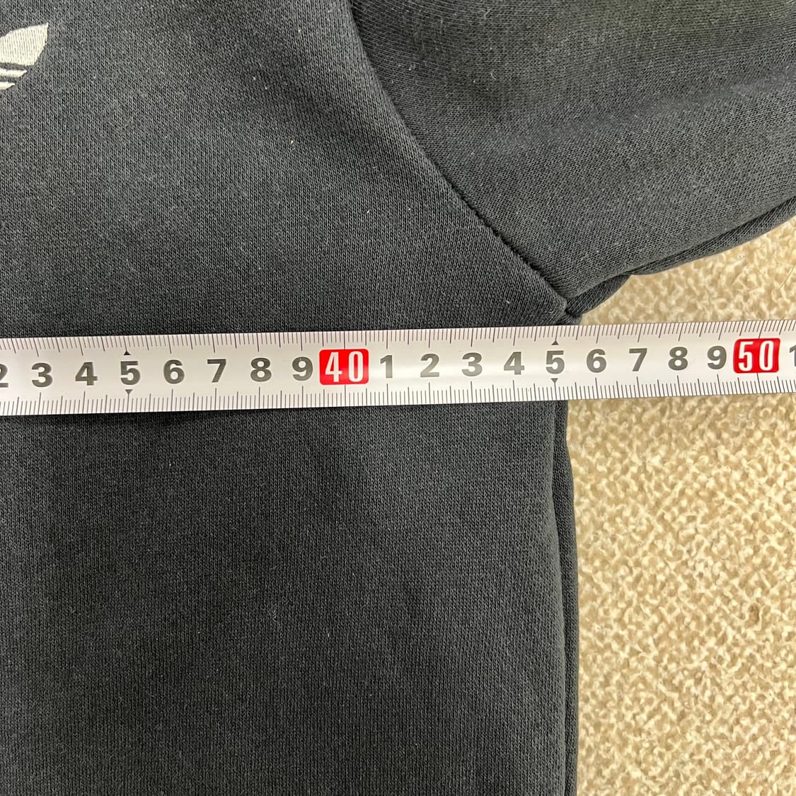 [85] 아디다스 오리지널 트레포일 3선 블랙 후드 집업 0119M1 상품이미지7