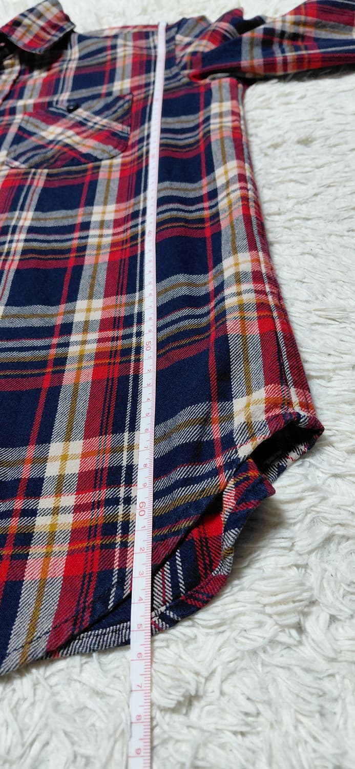 AZUL BY MOUSSY 체크 셔츠 M (95) 상품이미지10