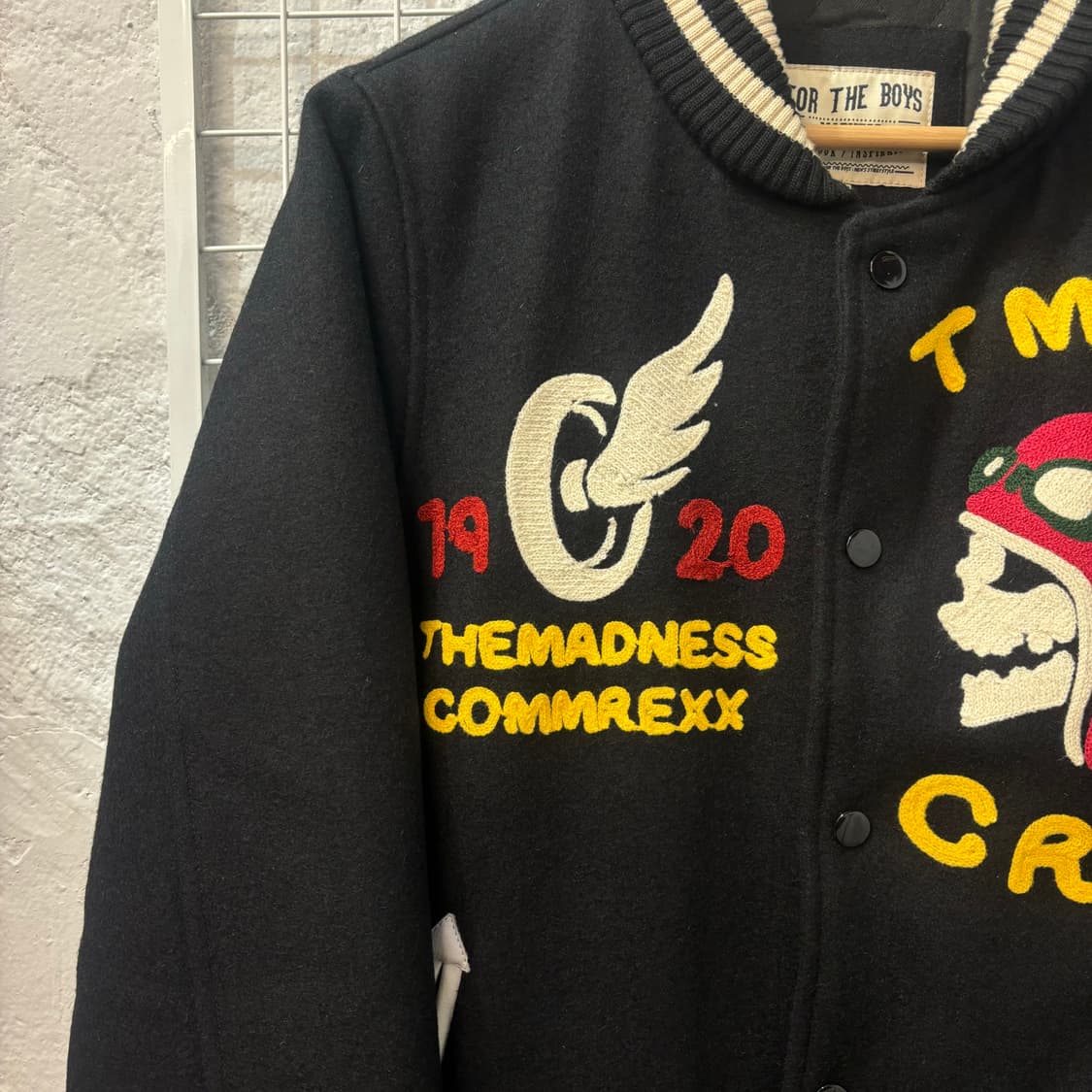 The Madness 더 매드니스 울 바시티 자켓 M 상품이미지5