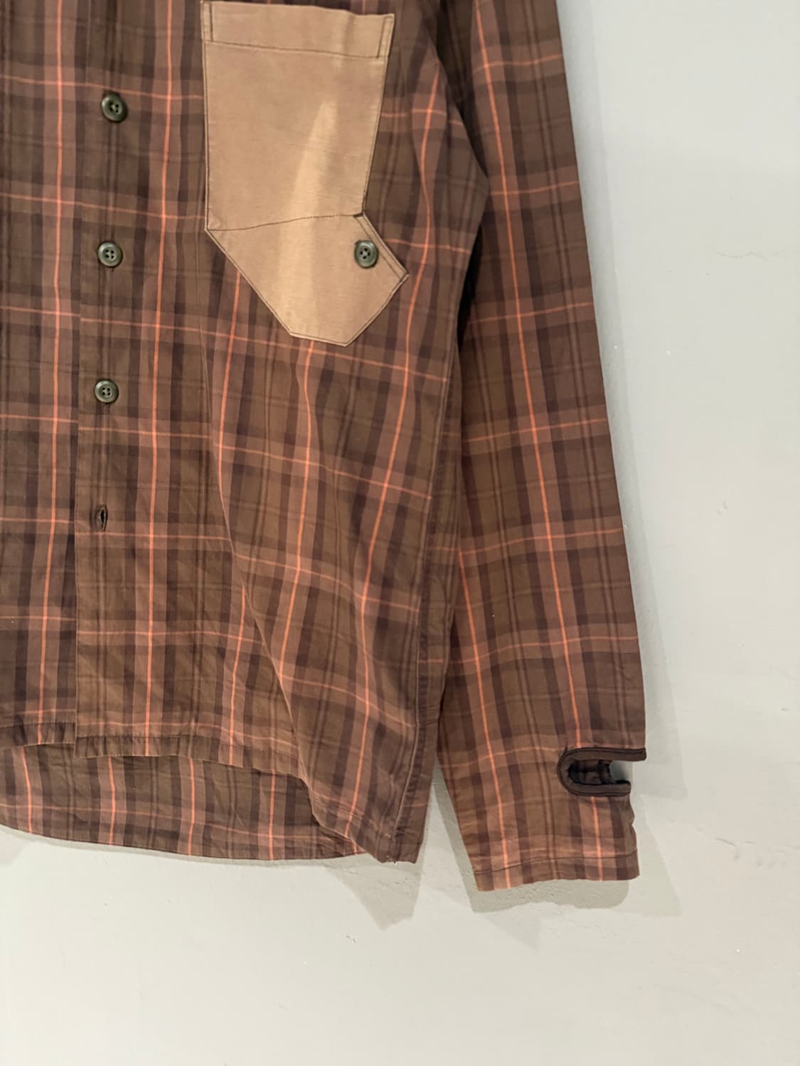 PPFM check pattern hood shirt 상품이미지7