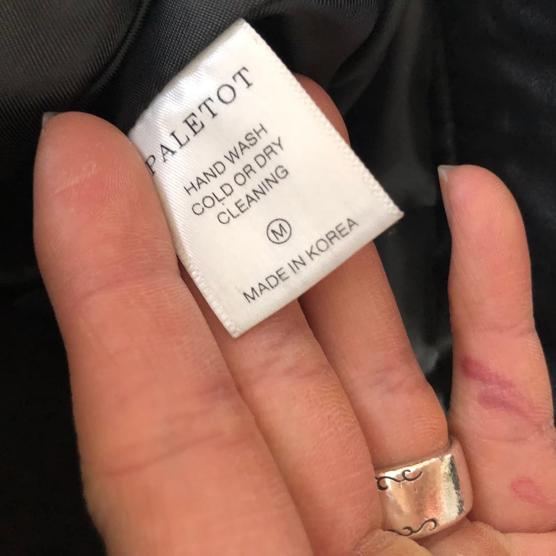 펠토 투포켓 크롭 레더자켓  상품이미지8