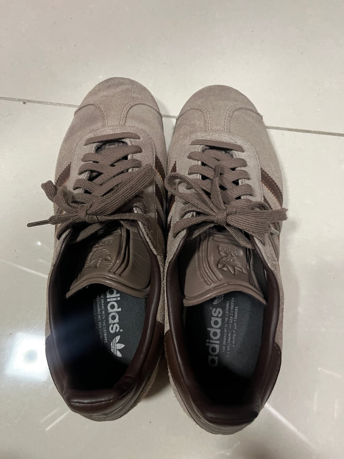 아디다스 가젤 어스 스트라타 브라운 검 275 사이즈 상품이미지4