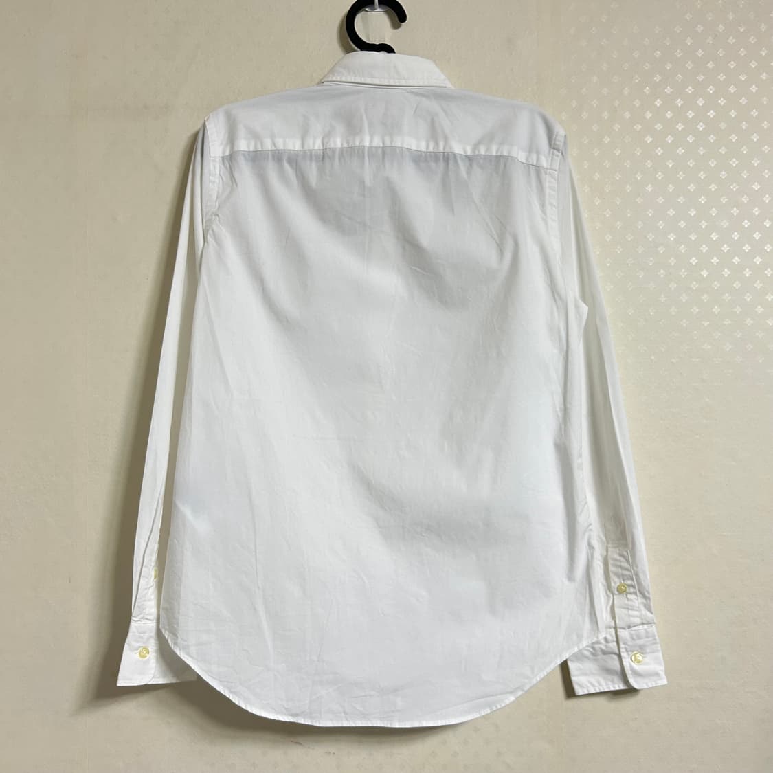 폴로 랄프로렌 신형 큐알 솔리드 셔츠 화이트 S  상품이미지6