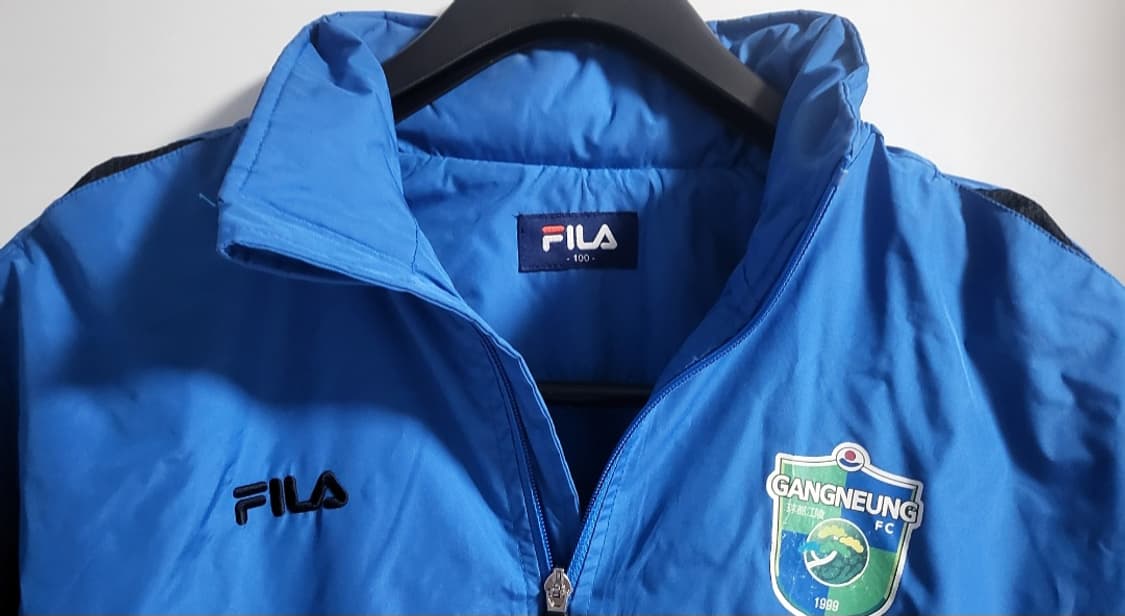 FILA 휠라 FC강릉 올드점퍼 바람막이 선수용 상품이미지3