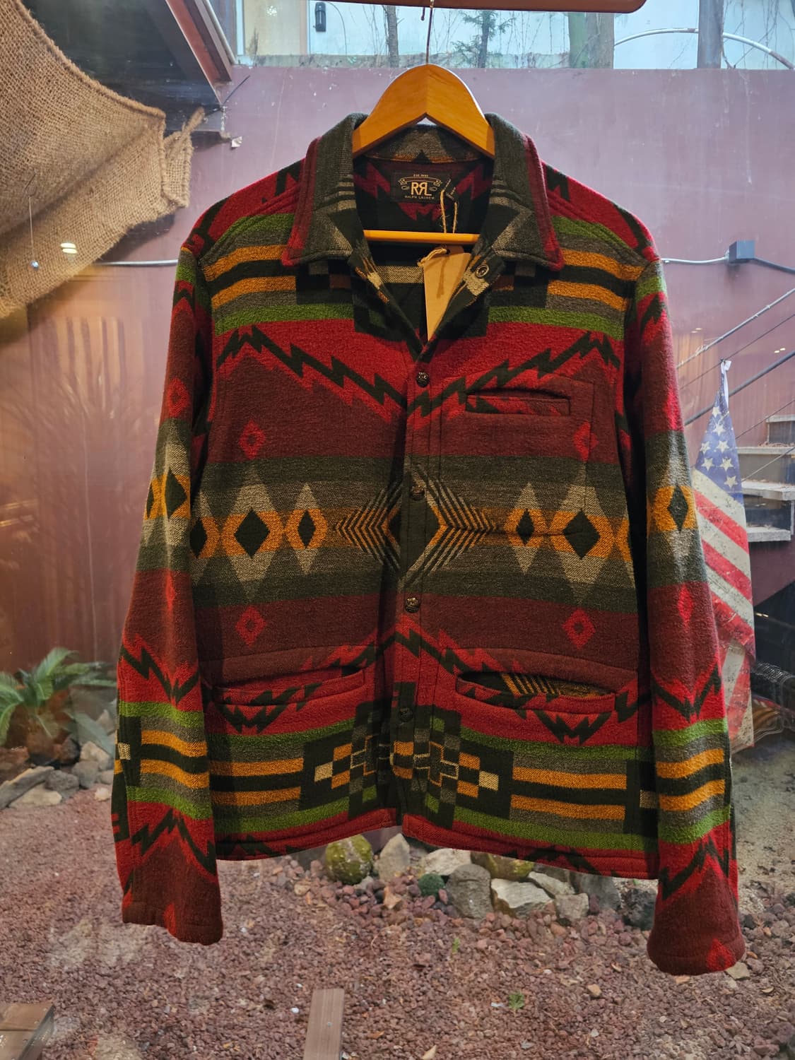 rrl 나바호 셔츠자켓 상품이미지1