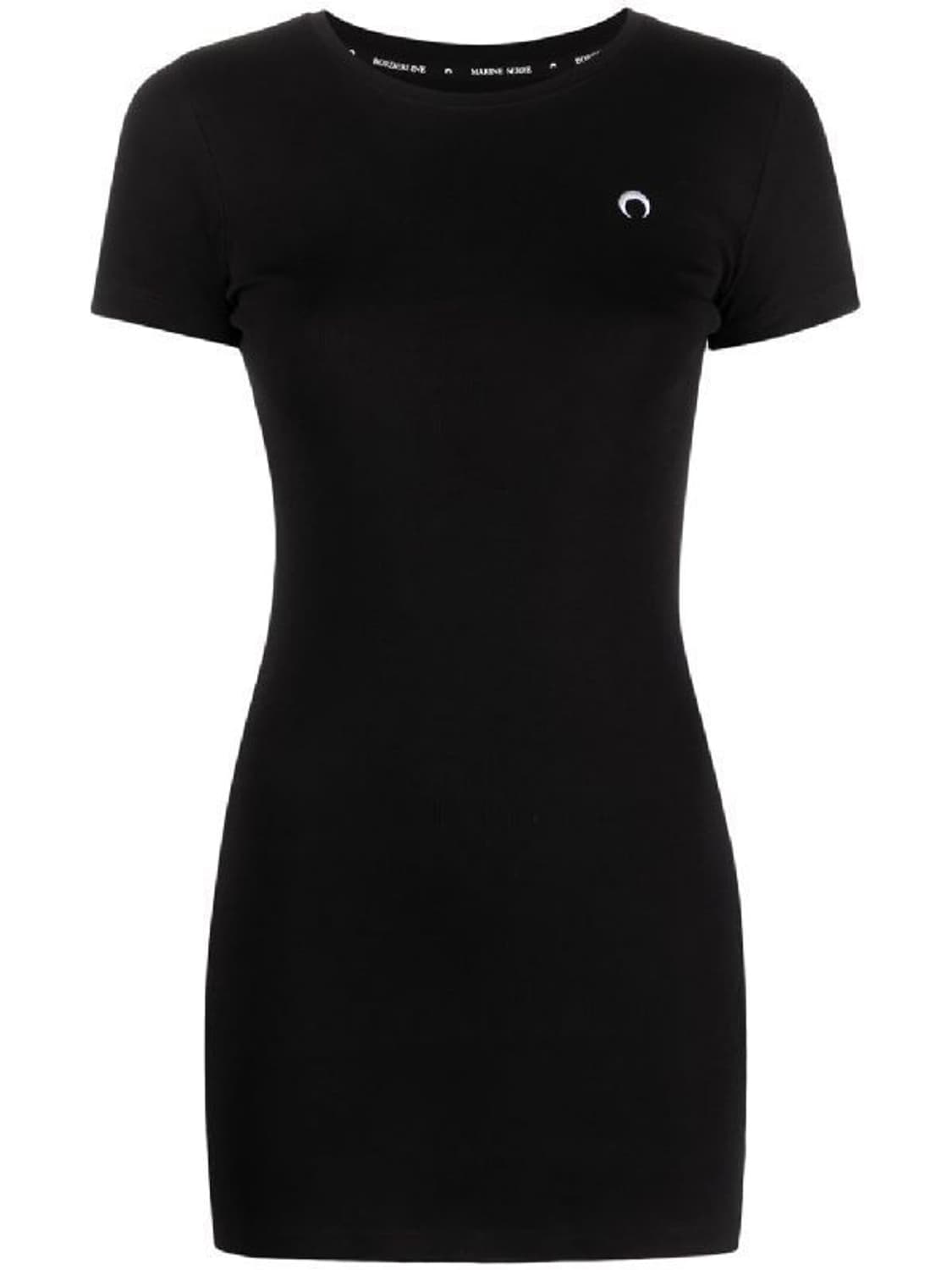 Organic Cotton T-shirt Dress 'Black' 상품이미지1