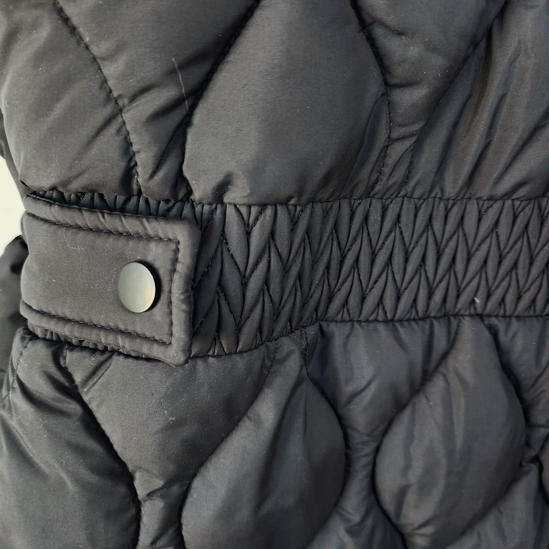 탱커스 누빔 후드 롱 조끼 블랙 패딩 상품이미지7