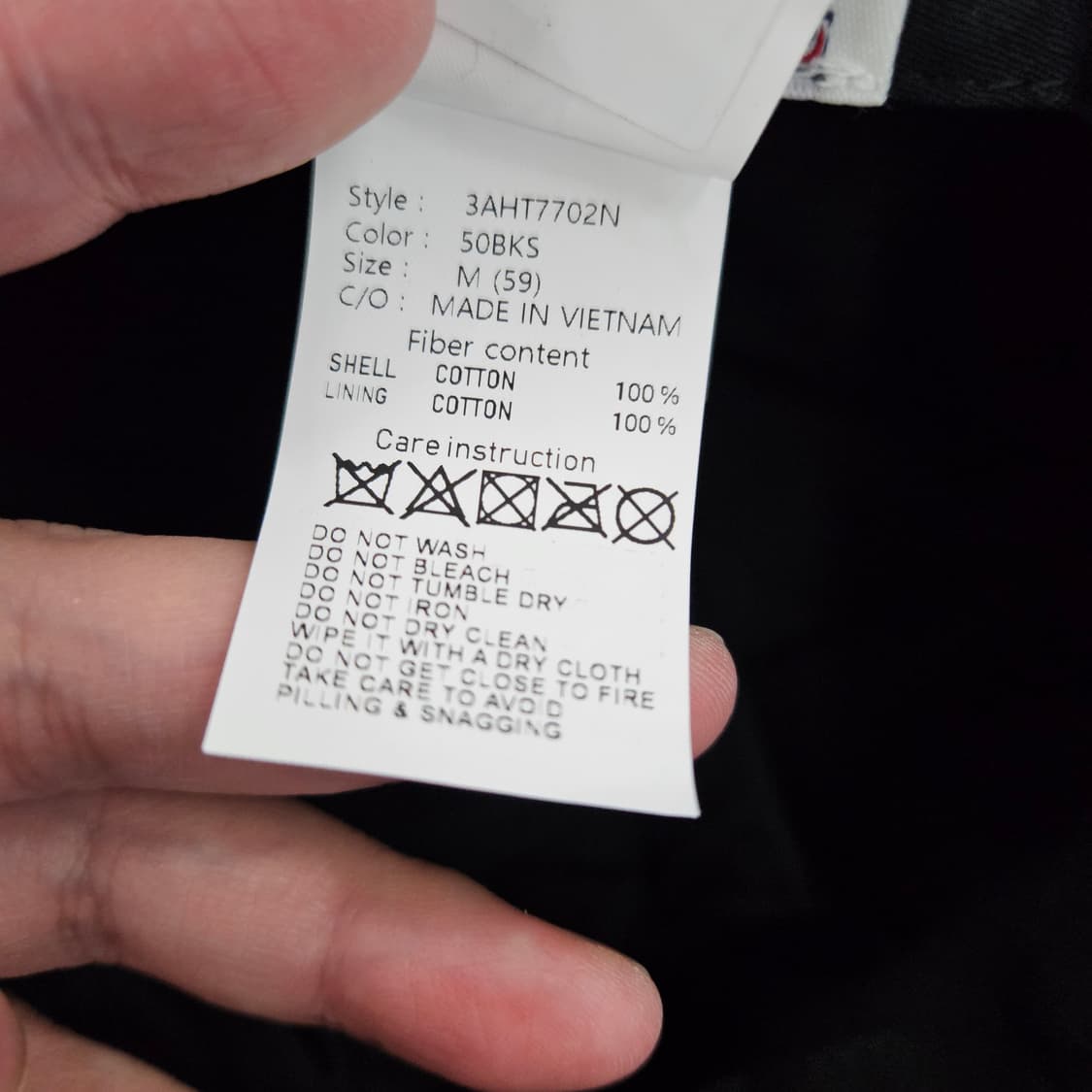 [M(59)] MLB 베이직 블랙 버킷햇 벙거지 모자 0116 Y1 상품이미지5