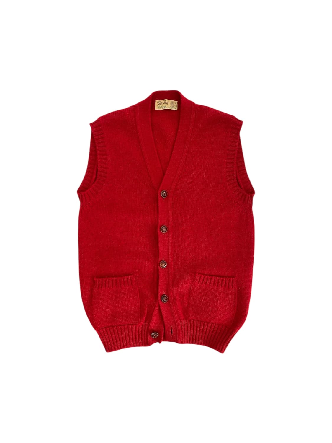 80‘s Glen Abbey 셔틀랜드 울 베스트 상품이미지1