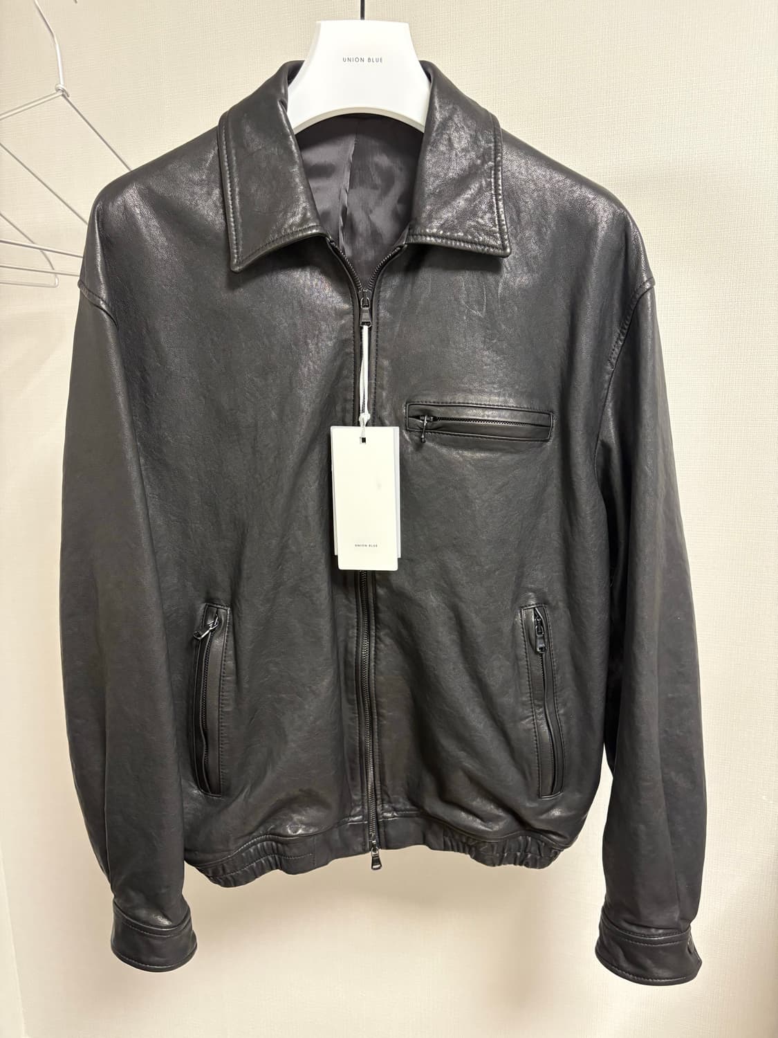 유니온블루 가죽자켓 블랙에디션 상품이미지1