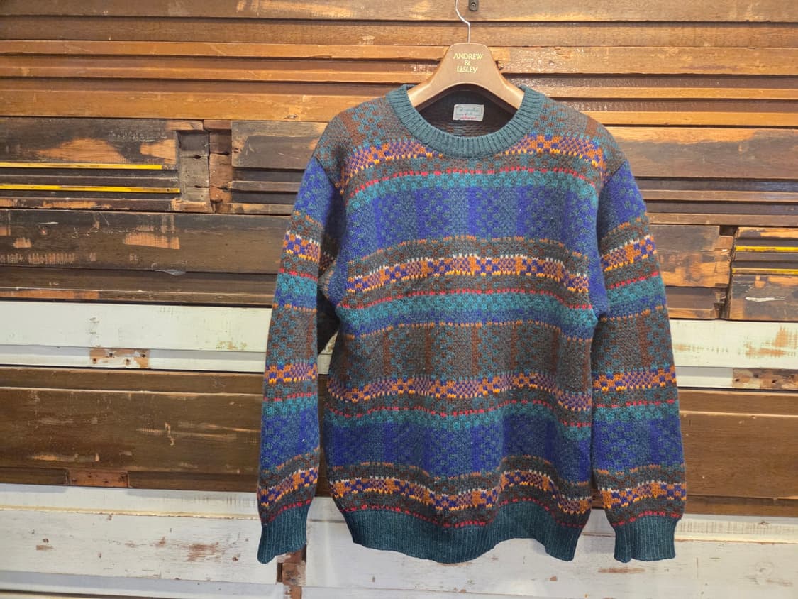 90'S 베네통 셔틀랜드울 니트 상품이미지1