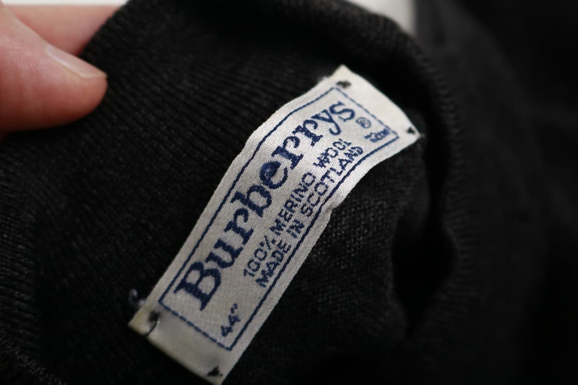 [XL] 90's 버버리 메리노울 니트 상품이미지7