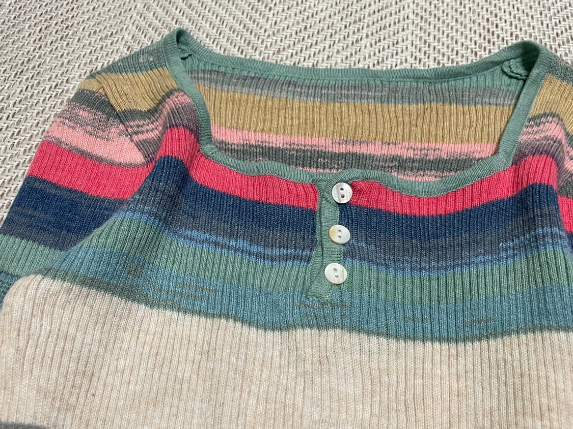 빈티지 그라데이션 니트 J03278 상품이미지4