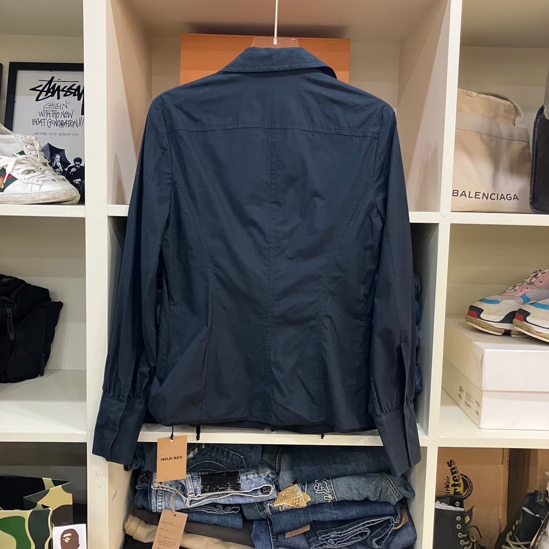 아이스버그 멀티 포켓 코튼 셔츠 S 상품이미지3