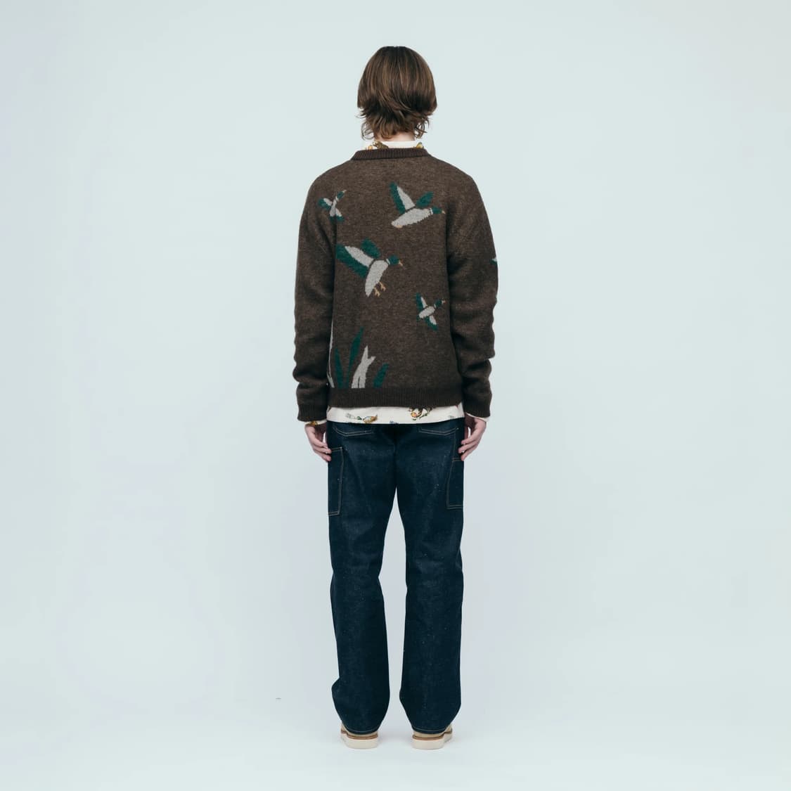 ((새상품)) 휴먼메이드 오리 니트 스웨터 XL 상품이미지4