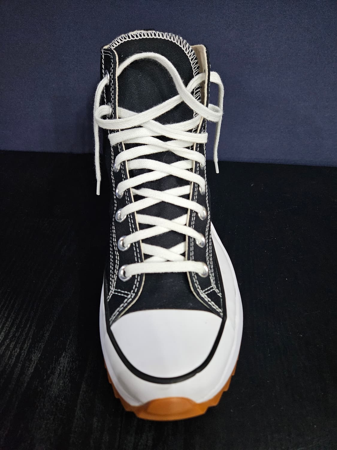 컨버스 런스타 하이크 하이 블랙 남성 275 하이탑 상품이미지5