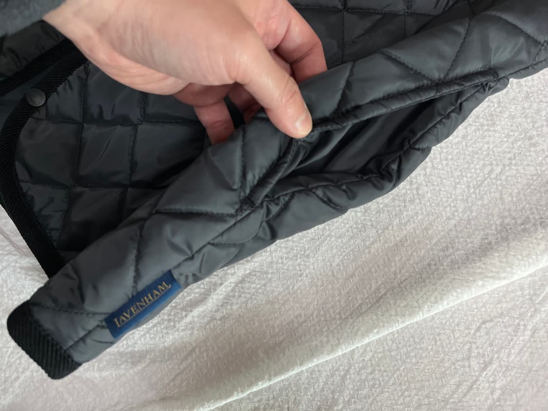 (L)빔즈 x 라벤햄 퀼팅 베스트 (블랙) 상품이미지5