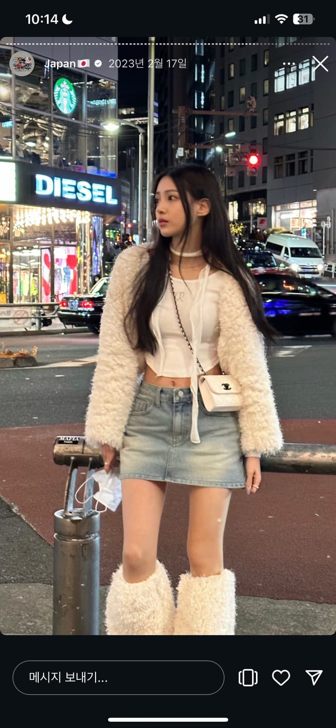 카키포인트 푸들 볼레로자켓 상품이미지1