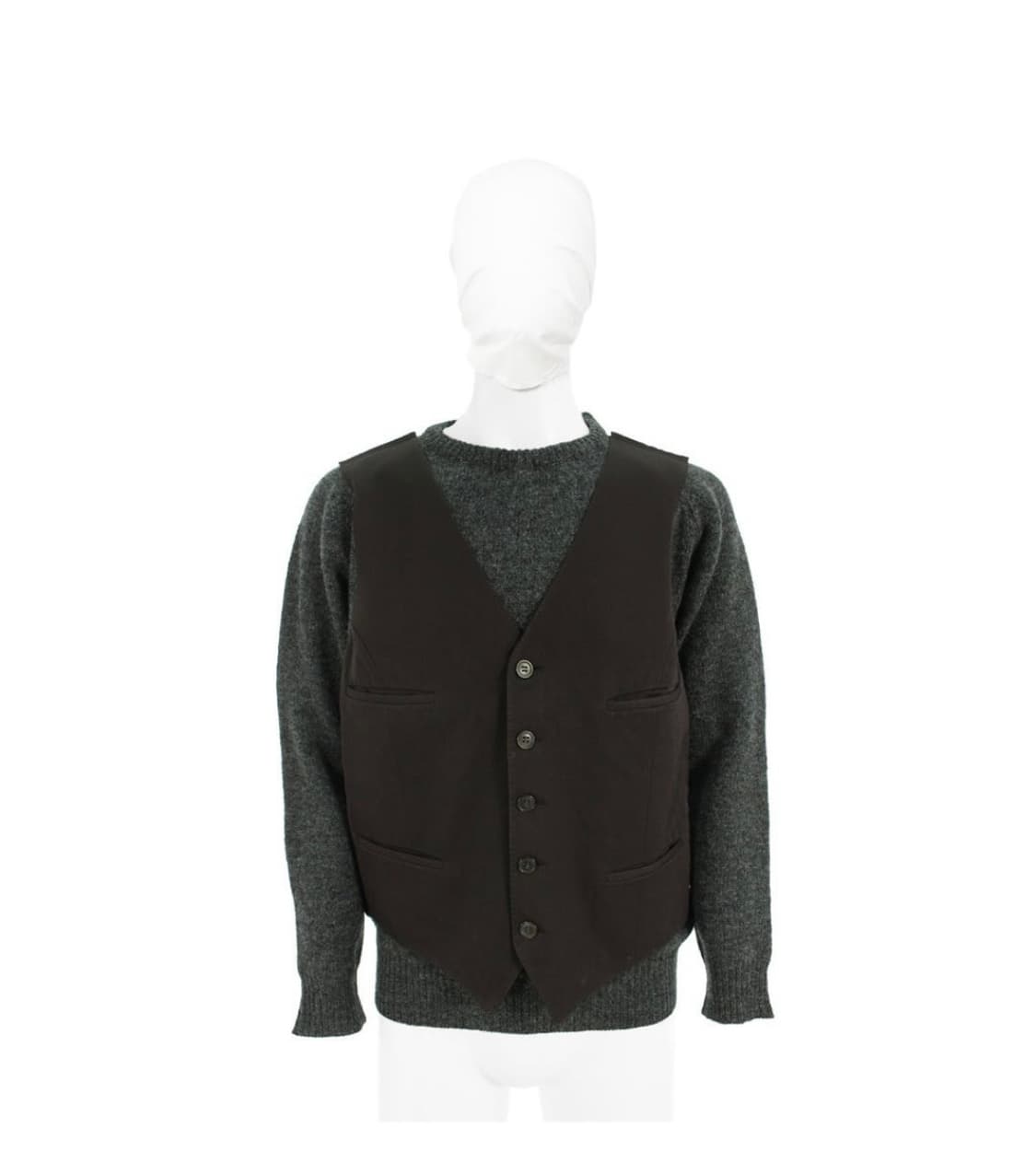 S) 마틴 마르지엘라 아티저널 04aw knit docking gilet 상품이미지4