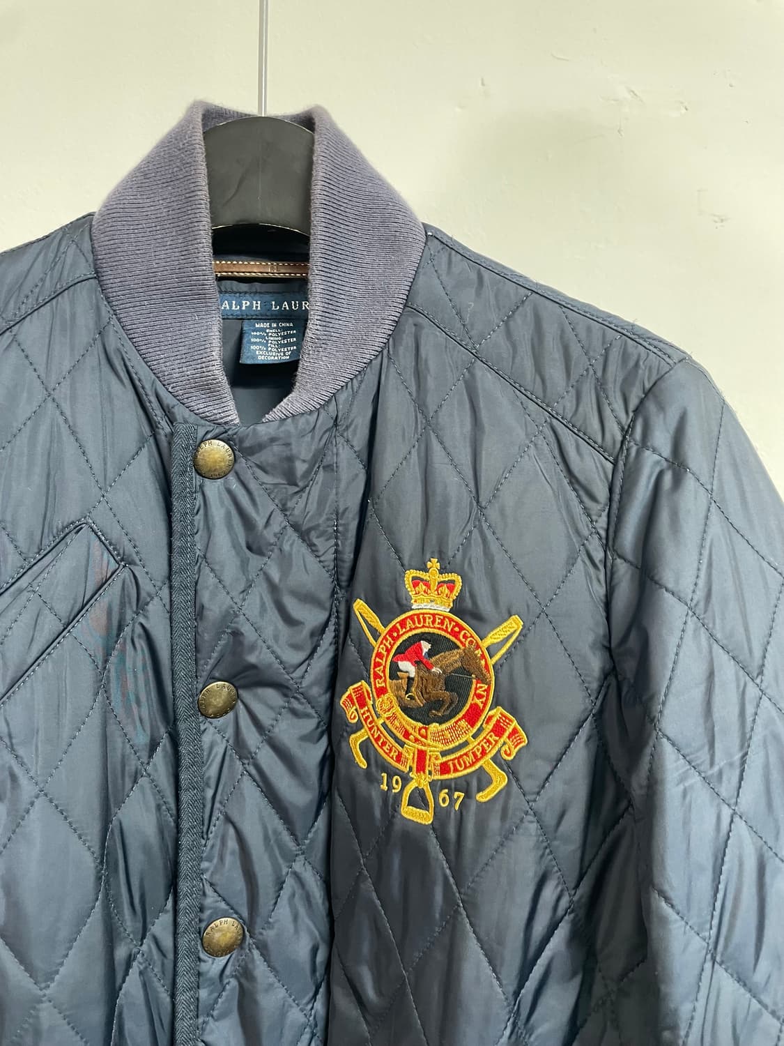 폴로 랄프로렌 우먼스 벨티드 퀼팅 자켓 (on.286)    상품이미지4