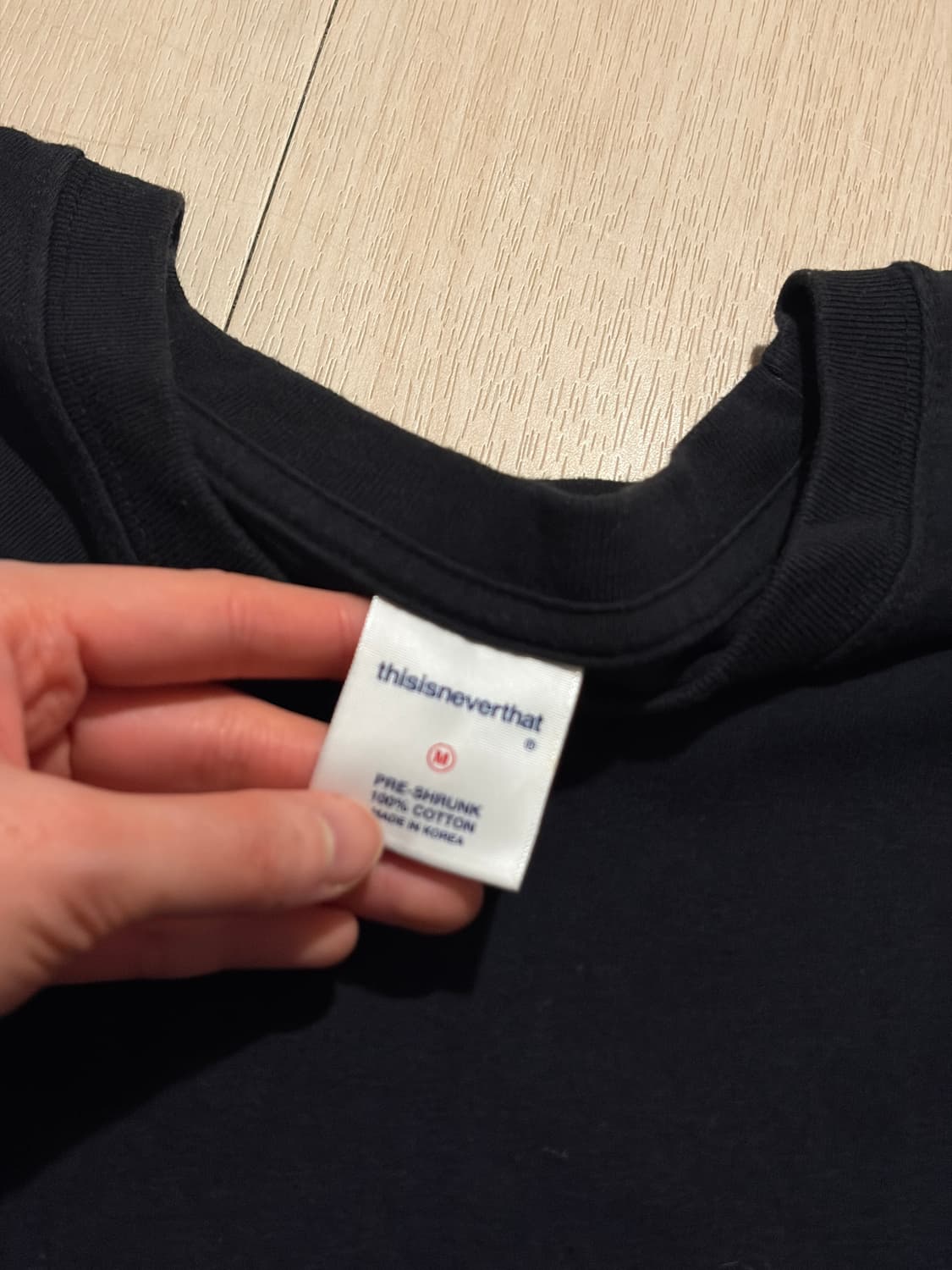 디스이즈네버댓 롱슬리브 M 상품이미지3