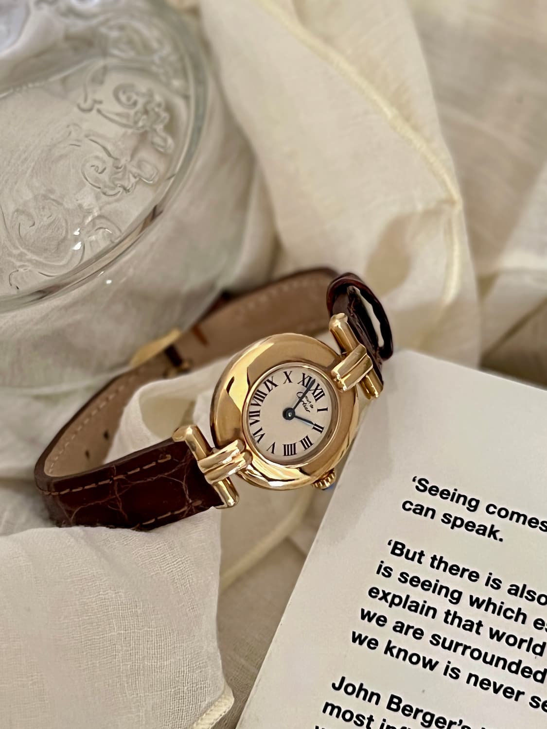 까르띠에 머스트 꼴리제  시계 / 정품감정서 . 케어 상품이미지5