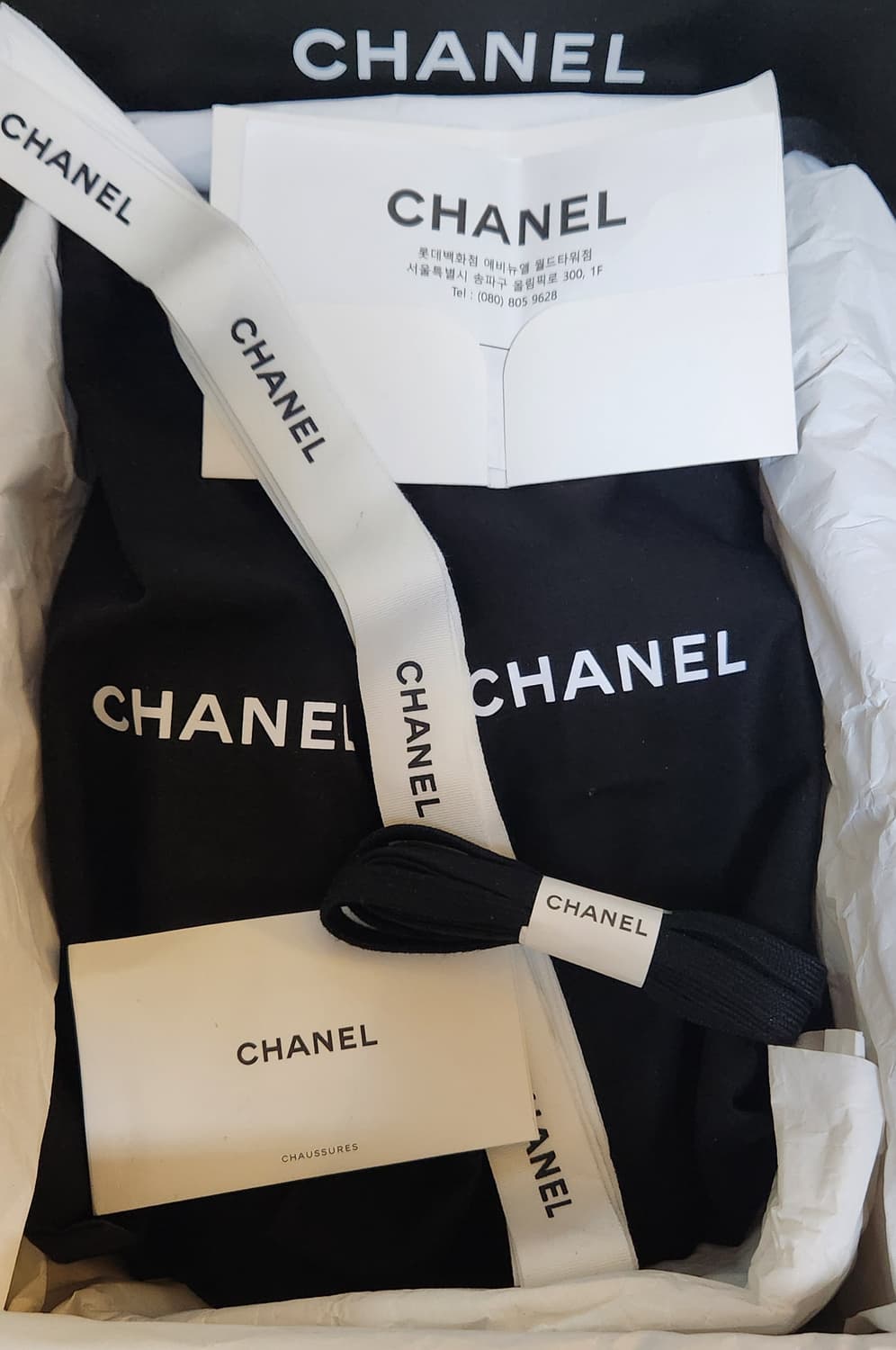 [정품 ) 샤넬 스니커즈 운동화 카프스킨 프린티드 올오버 38 (여성용) 상품이미지9