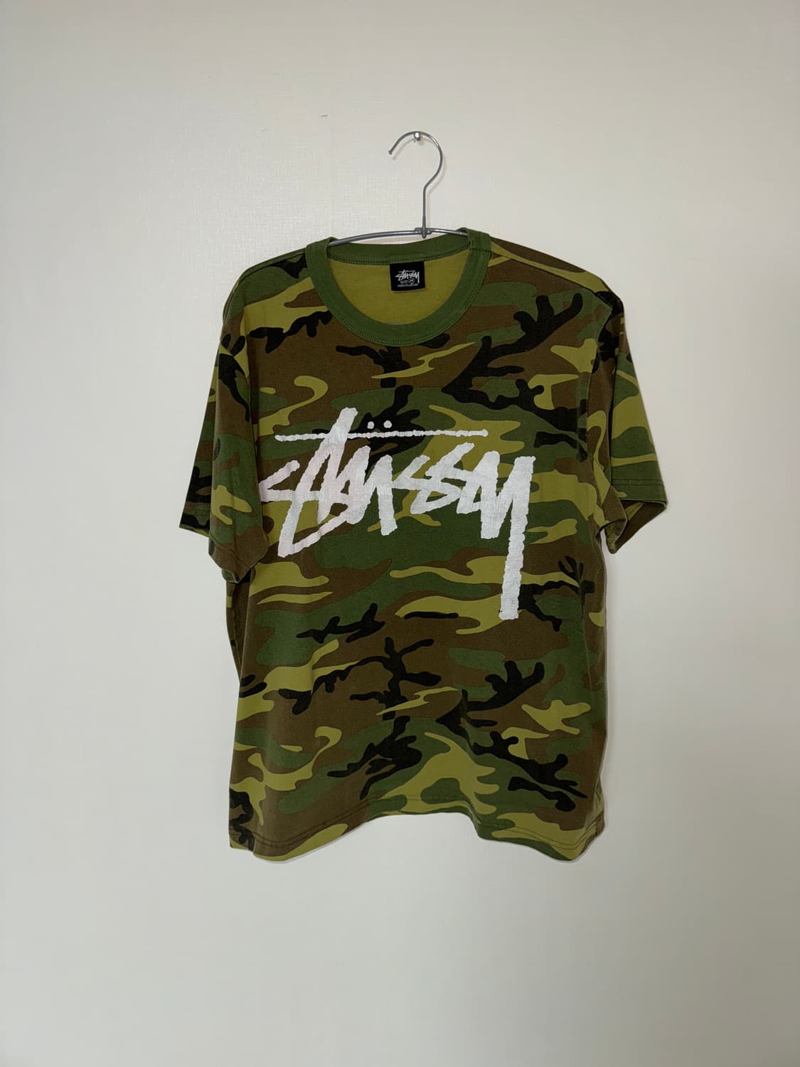 스투시 카모 반팔 티셔츠 상품이미지1