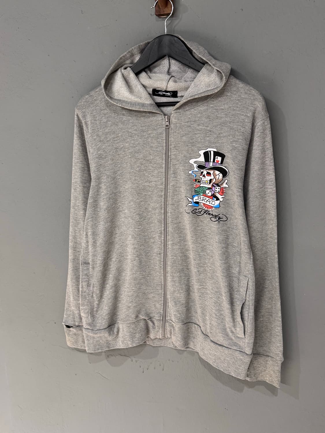 에드하디 스컬 후드집업  상품이미지3