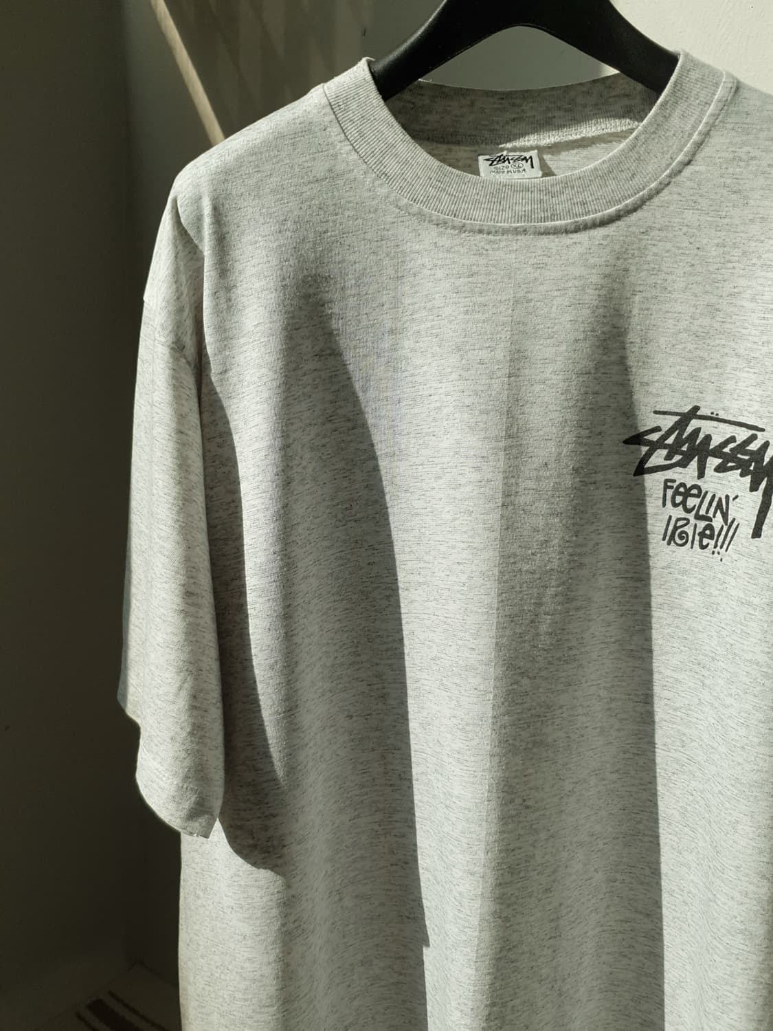 80s STUSSY print tee 상품이미지7
