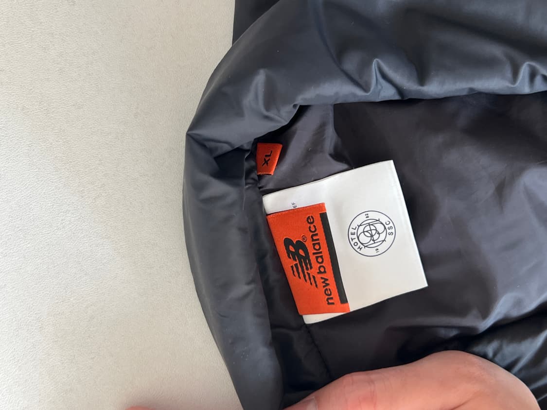 호텔990 X 뉴발란스 오버셔츠 패딩자켓 상품이미지4