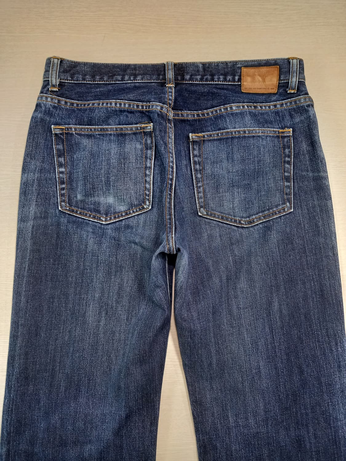 32 GAP 워싱 세미와이드진 버튼플라이 32-366 상품이미지4