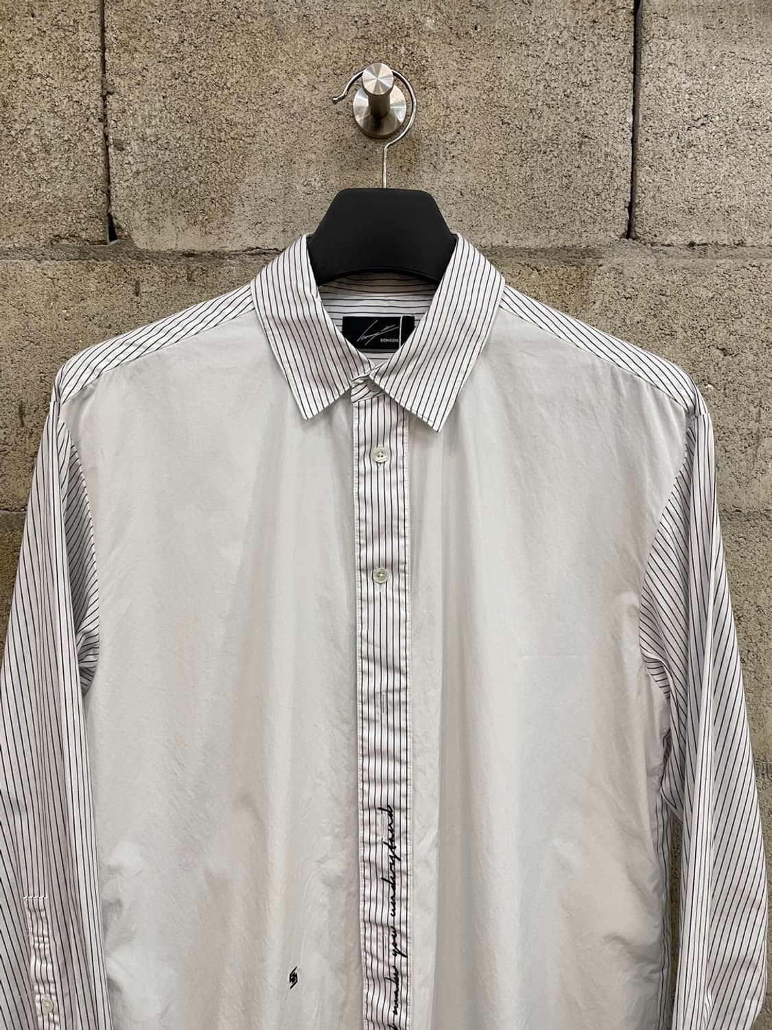 송지오 옴므 타이 카라 셔츠 상품이미지2